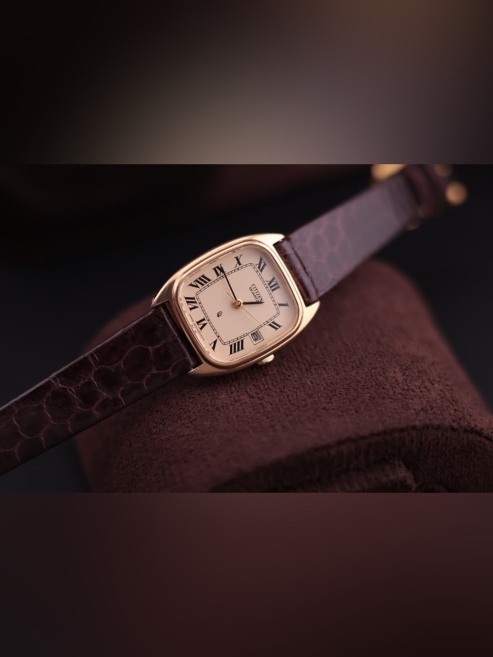 Vintage 1992 Citizen Quartz Roman Dial Women’s Watch - Very Good Condition - Picture 4 of 9